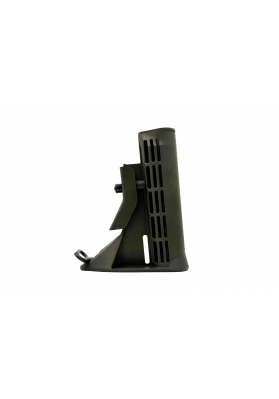      Buttstock, USGI M4 Adjustable Carbine Sliding w/ Sling Loop, Dark OD Green
