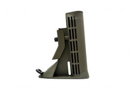      Buttstock, USGI M4 Adjustable Carbine Sliding w/ Sling Loop, ODG Green