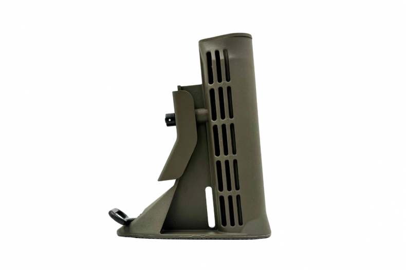      Buttstock, USGI M4 Adjustable Carbine Sliding w/ Sling Loop, ODG Green