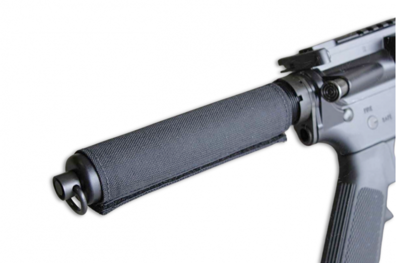 Pistol Receiver Extension Cover, Black