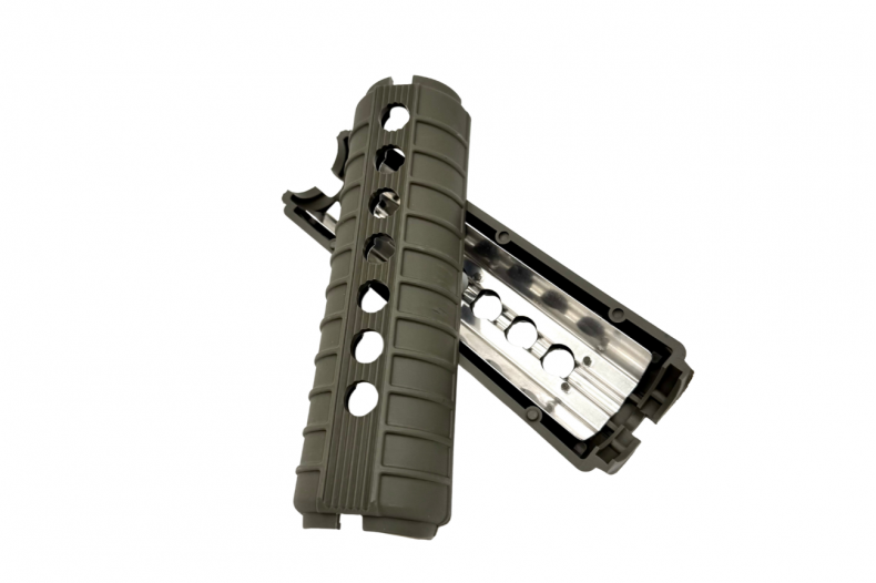 AR15/M4 Carbine Length  Handguard Assembly w/Heat Shield,  Olive Drab Green, ODG