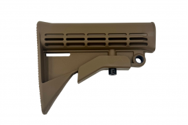 Buttstock, M4 Carbine w/QD Mount, Mil-Spec, Flat Dark Earth FDE