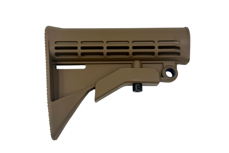 Buttstock, M4 Carbine w/QD Mount, Mil-Spec, Flat Dark Earth FDE