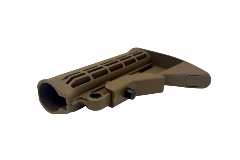 Buttstock, M4 Carbine w/QD Mount, Mil-Spec, Flat Dark Earth FDE