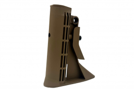 Buttstock, M4 Carbine w/QD Mount, Mil-Spec, Flat Dark Earth FDE