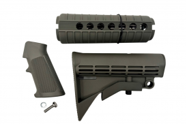                                                                    SALE $35.95   ODG Stock Kit  Adjustable Sliding Buttstock/Handguard/Grip  AR15/M4  3pc Carbine