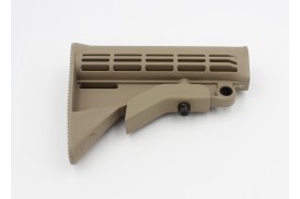 Buttstock, M4 Carbine w/QD Mount, Mil-Spec, Coyote Tan