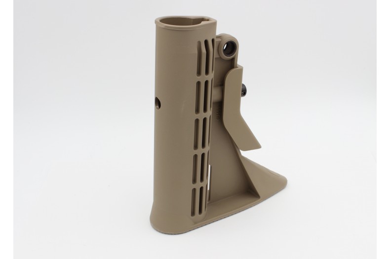 Buttstock, M4 Carbine w/QD Mount, Mil-Spec, Coyote Tan